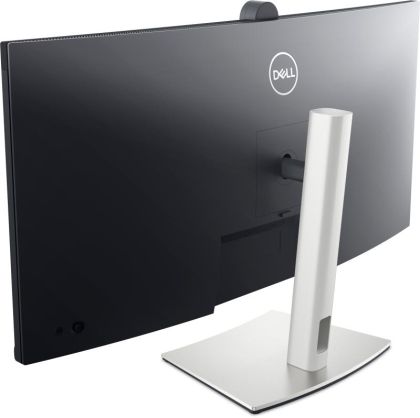 Monitor LED Dell curbat P3424WEB, 34" WQHD (3440x1440), IPS, 300nits, 5ms, 60Hz, culoare black-silver