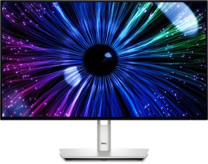 Monitor LED Dell U2424HE, 23.8" FHD (1920x1080), IPS, 250nits, 5ms, 120Hz, culoare silver