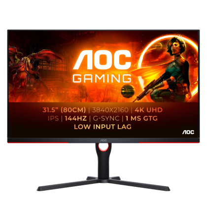 Monitor AOC 31.2" U32G3X/BK