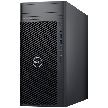 Dell Precision 3680 Tower,Intel Core i7-14700K(33MB,20Cores,28threads,3.4GHz/5.6GHz),32GB(2x16)4400MT/s DDR5,1TB(M.2)NVMe PCIe SSD,2TB(3.5)HDD 7200rpm,RTX 2000 Ada/16GB,noWi-Fi,Dell Mouse-MS116,Dell Keyboard-KB216,Win11Pro,3Yr NBD