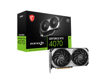 MSI GeForce RTX 4070 VENTUS 2X E1 12G OC