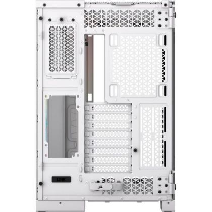 CR Case iCUE L 6500X RGB Mid-Tower White