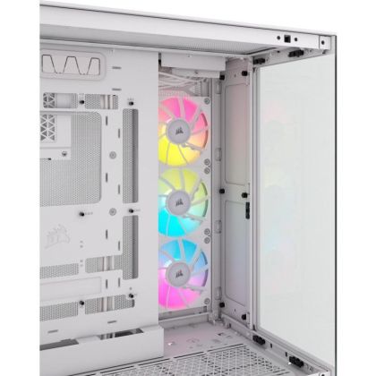 CR Case iCUE L 6500X RGB Mid-Tower White