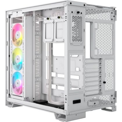 CR Case iCUE L 6500X RGB Mid-Tower White