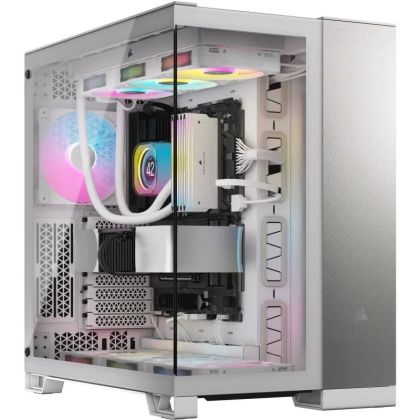 CR Case iCUE 6500X RGB Mid-Tower White/S