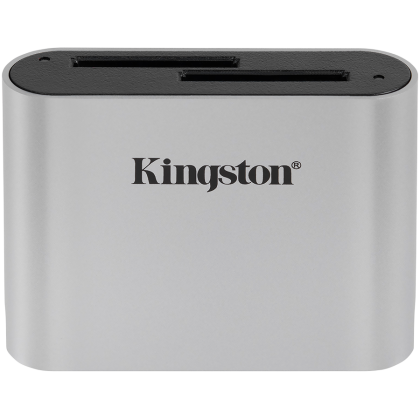 Kingston USB3.2 Gen1 Workflow Dual-Slot SDHC/SDXC UHS-II Card Reader