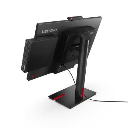 Desktop PC Lenovo ThinkCentre M70q Gen 5 Tiny, Procesor Gen 14ᵗʰ Intel Core i5-14400T up to 4.5GHz, RAM 16GB DDR5 4800MHz (1x16GB), 512GB SSD M.2 PCIe 4.0 NVMe, Intel UHD Graphics 730, No OS