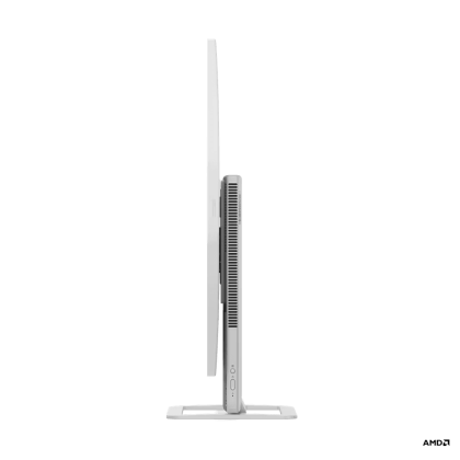 PC all-in-one Lenovo Yoga AIO 7 27APH8, Procesor AMD Ryzen 7 8845HS up to 5.10GHz, 27" FHD (1920x1080) IPS anti-glare 250 nits, RAM 16GB(1x16GB)6400 LPDDR5x, 1TB SSD M.2 PCIe NVMe, AMD Radeon 780M, culoare Cloud Grey, Windows 11