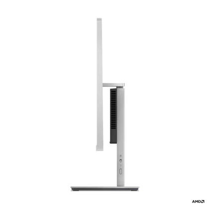 PC all-in-one Lenovo IdeaCentre AIO 27ARR9, Procesor AMD Ryzen 7 7735HS up to 4.75GHz, 27" FHD (1920x1080) IPS anti-glare 300 nits, RAM 16GB (2x 8GB) 4800 DDR5, 512GB SSD M.2 PCIe NVMe, AMD Radeon™ 680M Graphics, culoare Cloud Grey, No OS