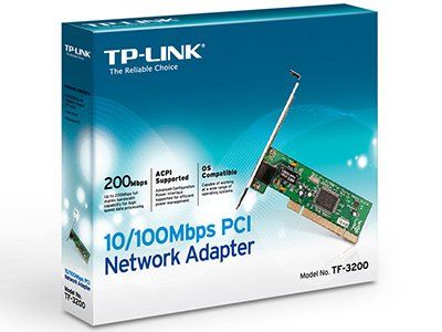 Placi retea TP-LINK TF-3200 (PCI, 10/100M, 100Mbps, Fast Ethernet) Retail