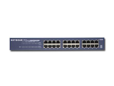 Switch NETGEAR 24 x 10/100/1000 Ethernet Switch Rack-mountable