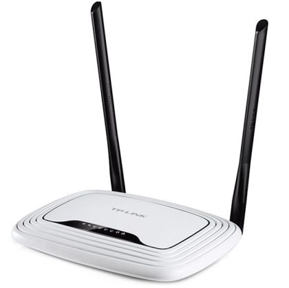 Router TP-Link TL-WR841N, 2,4GHz Wireless N 300Mbps, 4 x 10/100Mbps LAN Ports, 1 x 10/100Mbps WAN Port, Fixed Omni Directional Antenna 2 x 5dBi  ROMANA