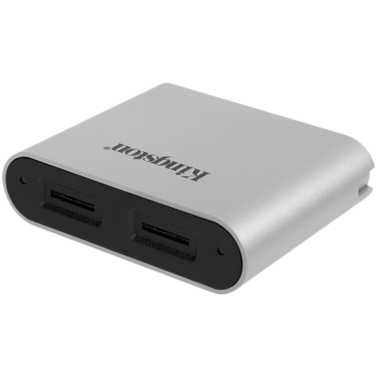 Kingston USB3.2 Gen1 Workflow Dual-Slot microSDHC/SDXC UHS-II Card Reader