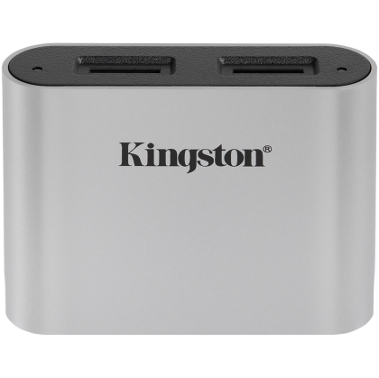 Kingston USB3.2 Gen1 Workflow Dual-Slot microSDHC/SDXC UHS-II Card Reader