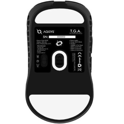 Mouse AQIRYS TGA, wireless, negru
