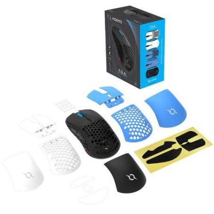 Mouse AQIRYS TGA, wireless, negru