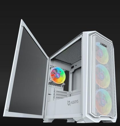 Carcasa Aqirys Wezen Midi Tower White