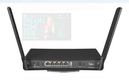 MIKROTIK HAP AX3 WIRELESS GB ROUTER