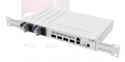 MIKROTIK SWITCH 1XFE 4X 100G CRS504-4XQ
