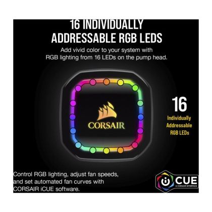 CR Liquid Cooler iCUE H150i RGB PRO XT