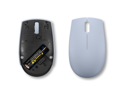 Lenovo 300 Wireless Compact Mouse Blue
