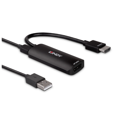 Convertor Lindy HDMI 4K60 la DP 1.2