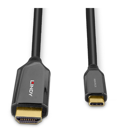 Cablu Lindy 3m Type-C la HDMI 8K60