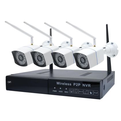 PNI KIT SUPRAVEGHERE WIFI 8CH 4 CAMERE