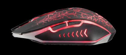 Mouse Trust GXT 107 Izza 2000 DPI, negru