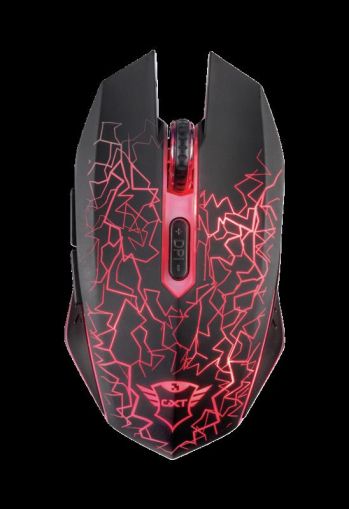 Mouse Trust GXT 107 Izza 2000 DPI, negru