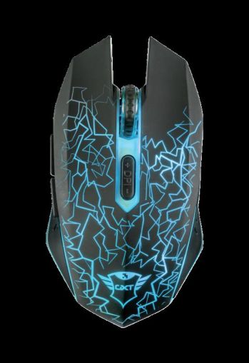 Mouse Trust GXT 107 Izza 2000 DPI, negru