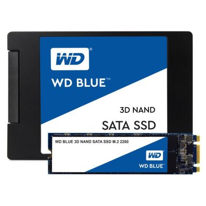 SSD WD , Blue 3D, 500GB, 2.5", SATA III