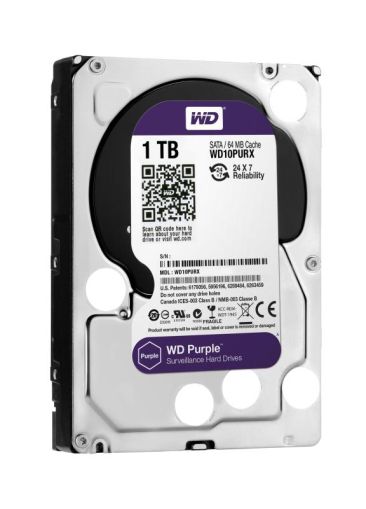 WD HDD3.5 1TB SATA WD10PURX