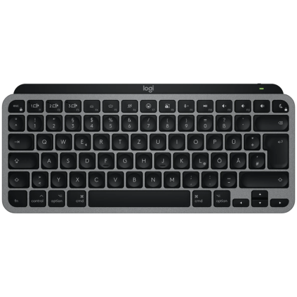 LOGITECH MX Keys Mini For Mac Minimalist Wireless Illuminated Keyboard - SPACE GREY - US INT'L - BT - EMEA28-935