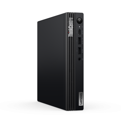 Desktop PC Lenovo ThinkCentre M70q Gen 5 Tiny, Procesor Gen 14ᵗʰ Intel Core i5-14400T up to 4.5GHz, RAM 16GB DDR5 4800MHz (1x16GB), 512GB SSD M.2 PCIe 4.0 NVMe, Intel UHD Graphics 730, No OS