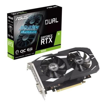 AS Dual GeForce RTX 3050 OC 6GB