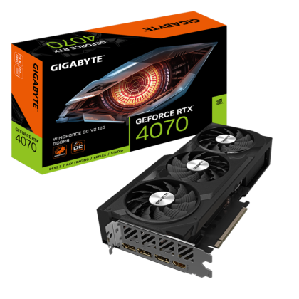 GB GeForce RTX 4070 WINDFORCE OC V2 12G
