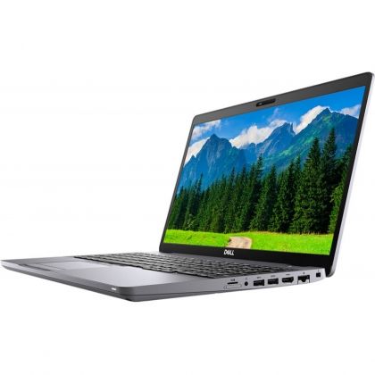 Laptop Dell Latitude 5510, 10th Generation Intel Core i5-10310U up to 4.40 GHz, 15.6” FHD (1920 x 1080) WVA Anti-glare, RAM  8Gb 2667 MHz DDR4, 256GB SSD M.2  PCIe NVMe, Intel UHD Graphics, culoare Grey, Ubuntu