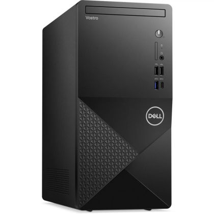 Desktop PC Dell Vostro 3030 MT, Procesor Gen 14ᵗʰ Intel Core i5-14400 up to 4.7GHz, RAM 8GB (1x8GB) 4800MT/s DDR5, 512GB SSD M.2 PCIe NVMe, Intel UHD Graphics 730, culoare Black, Windows 11 Pro