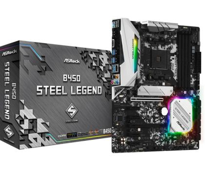 MB ASROCK AMD B450 STEEL LEGEND