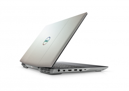 Laptop Dell Inspiron Gaming G5 5505, Procesor AMD Ryzen(TM) 5 4600H up to 4.0 GHz, 15.6” FHD (1920x1080) WVA Anti-glare, RAM 8Gb(2x4Gb) 3200 MHz DDR4, 256GB SSD M.2  PCIe NVMe, Graphics AMD Radeon RX 5600M, culoare Silver,  Windows 10 Home
