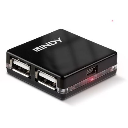 Mini Hub Lindy 4 Port USB 2.0