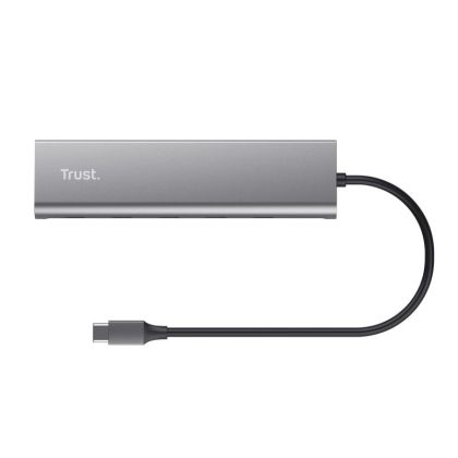 Hub Trust Halyx 5 x USB-C, gri