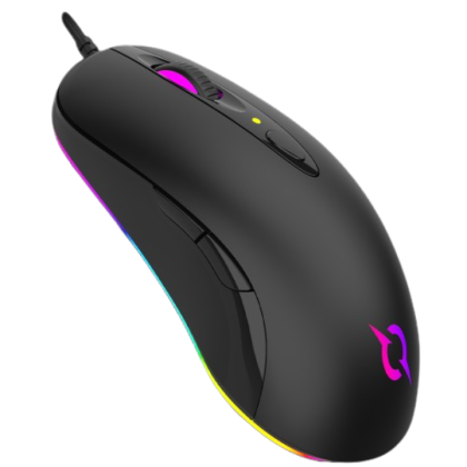 Mouse AQIRYS Orion, cu fir, negru