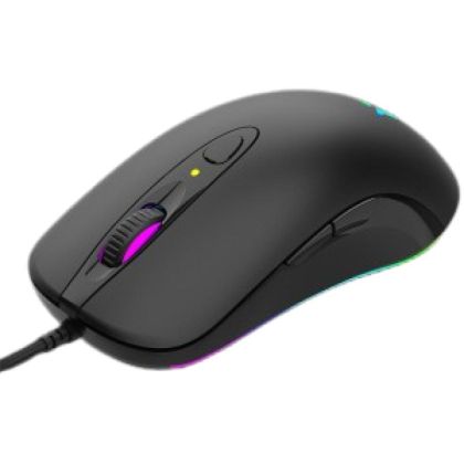 Mouse AQIRYS Orion, cu fir, negru