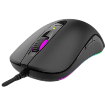 Mouse AQIRYS Orion, cu fir, negru