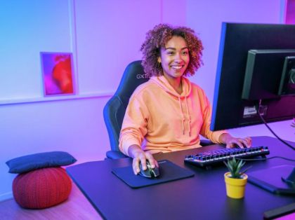 Mouse Trust GXT 107 Izza 2000 DPI, negru