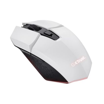 Mouse Trust GXT110W FELOX 4800 DPI, alb