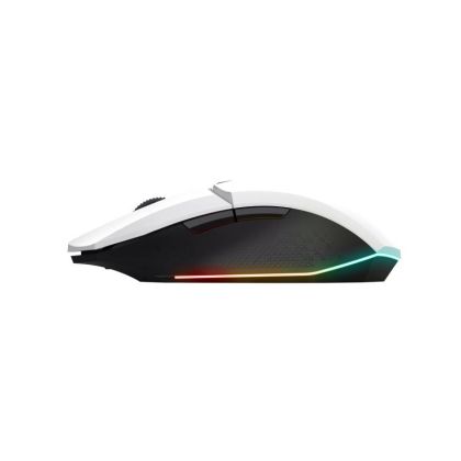 Mouse Trust GXT110W FELOX 4800 DPI, alb