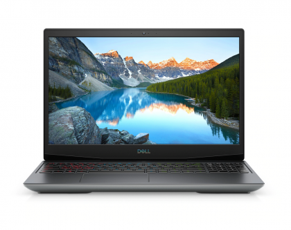 Laptop Dell Inspiron Gaming 5500 G5, Procesor AMD Ryzen(TM) 7 4800H up to 4.2 GHz, 15.6” FHD (1920x1080) WVA Anti-glare, RAM 16Gb(2x8Gb) 3200 MHz DDR4, 512GB SSD M.2 PCIe NVMe, AMD Radeon RX 5600M 6GB GDDR6, culoare Silver, Window 10 Home